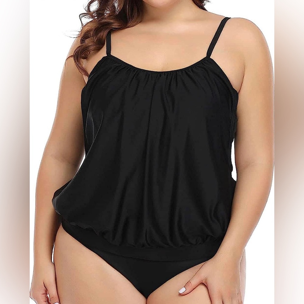 ❤️ Daci Women Plus Size Tankini Top Only Swimsuits  Blouson